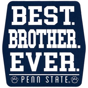 decal Best Brother Ever Penn State
